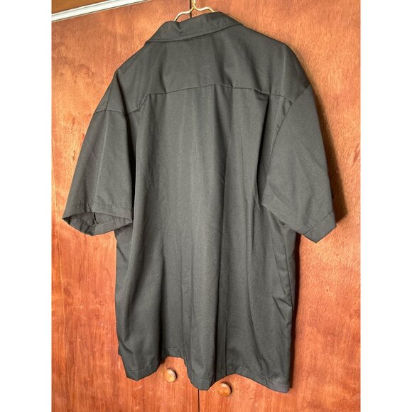 Vintage Style Black & Red Bowling Shirt By Sivle 3X Short Sleeve Button-Up - Picture 6 of 10